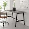 Flash Furniture Redmond 60x24 Conf Tbl w/1in. Thick Dbl Sided Laminate Tbl Top w/PVC and A-Frame Steel Bse, Gry Oak MT-M6024-LTGRY-ABF-GG - alternate 8